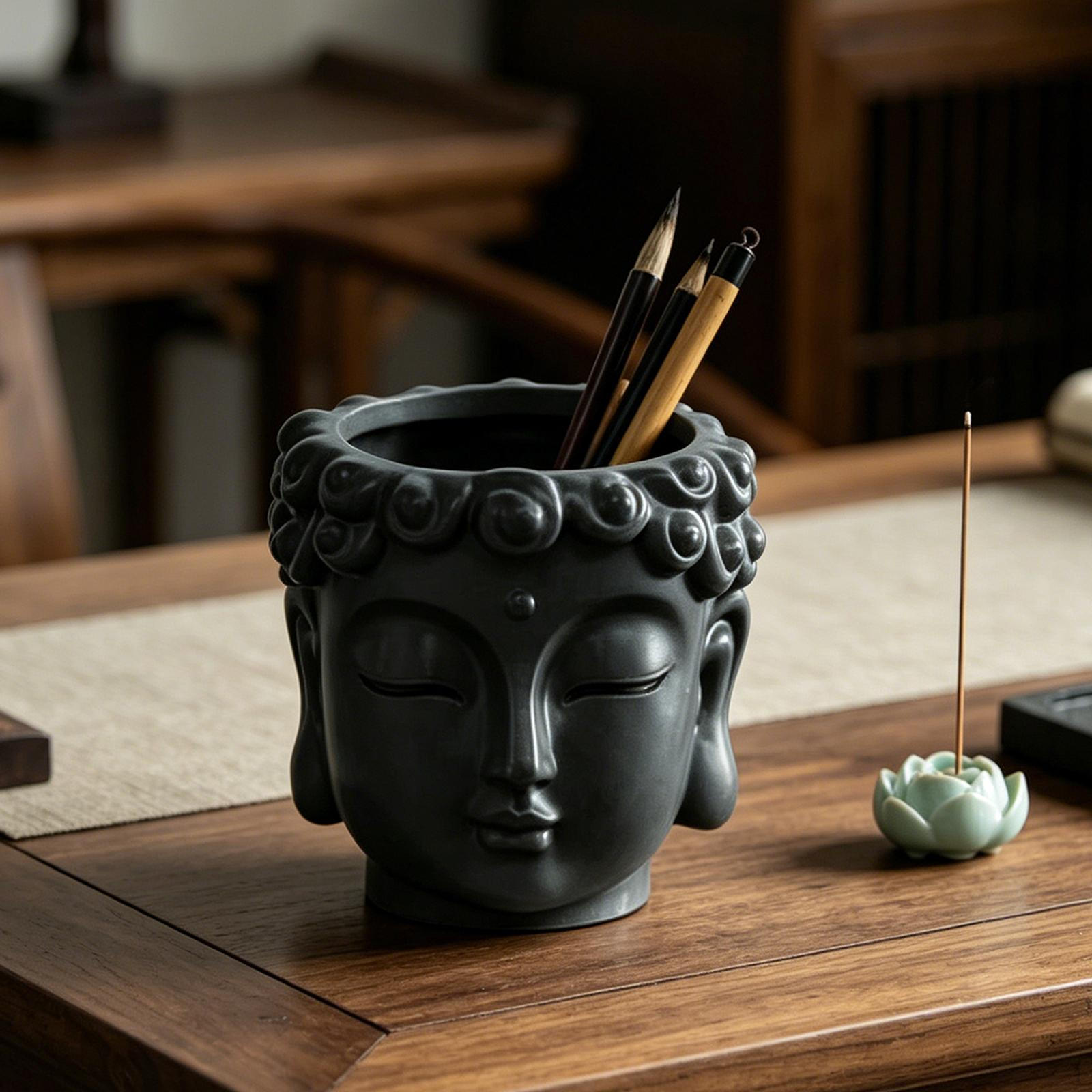 Buddha Head Flower Pot Container Outdoor Sculpture Decorative Vinyl Ornament Plant for Garden серый
Buddha Head Flower Pot Container Outdoor Sculpture Decorative Vinyl Ornament Plant for Garden серый