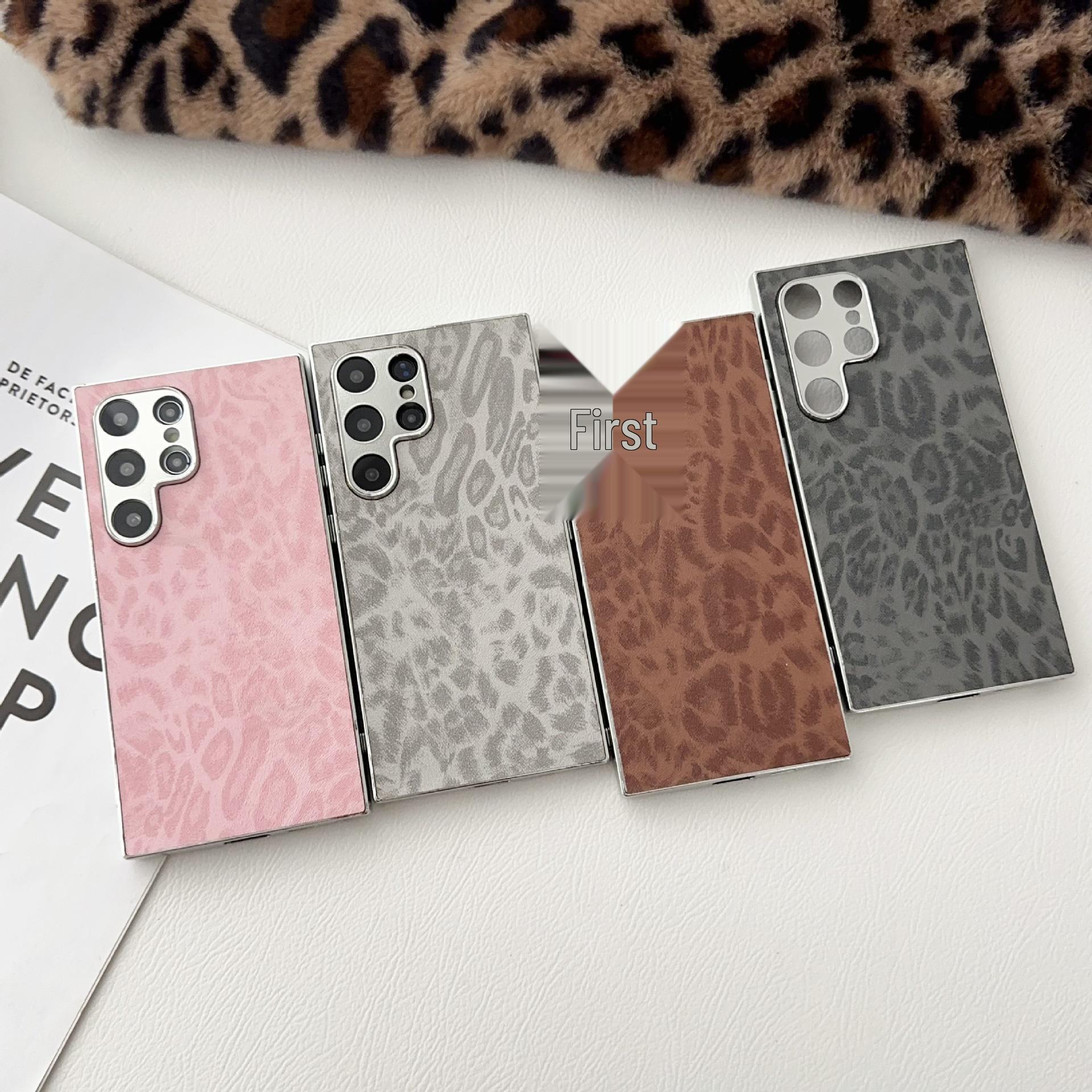 Compatible Samsung S25 Ultra Electroplated Leopard Print Phone Case, Drop-Proof for S24/S24 Ultra/S23 Ultra S25 Plus
Compatible Samsung S25 Ultra Electroplated Leopard Print Phone Case, Drop-Proof for S24/S24 Ultra/S23 Ultra S25 Plus