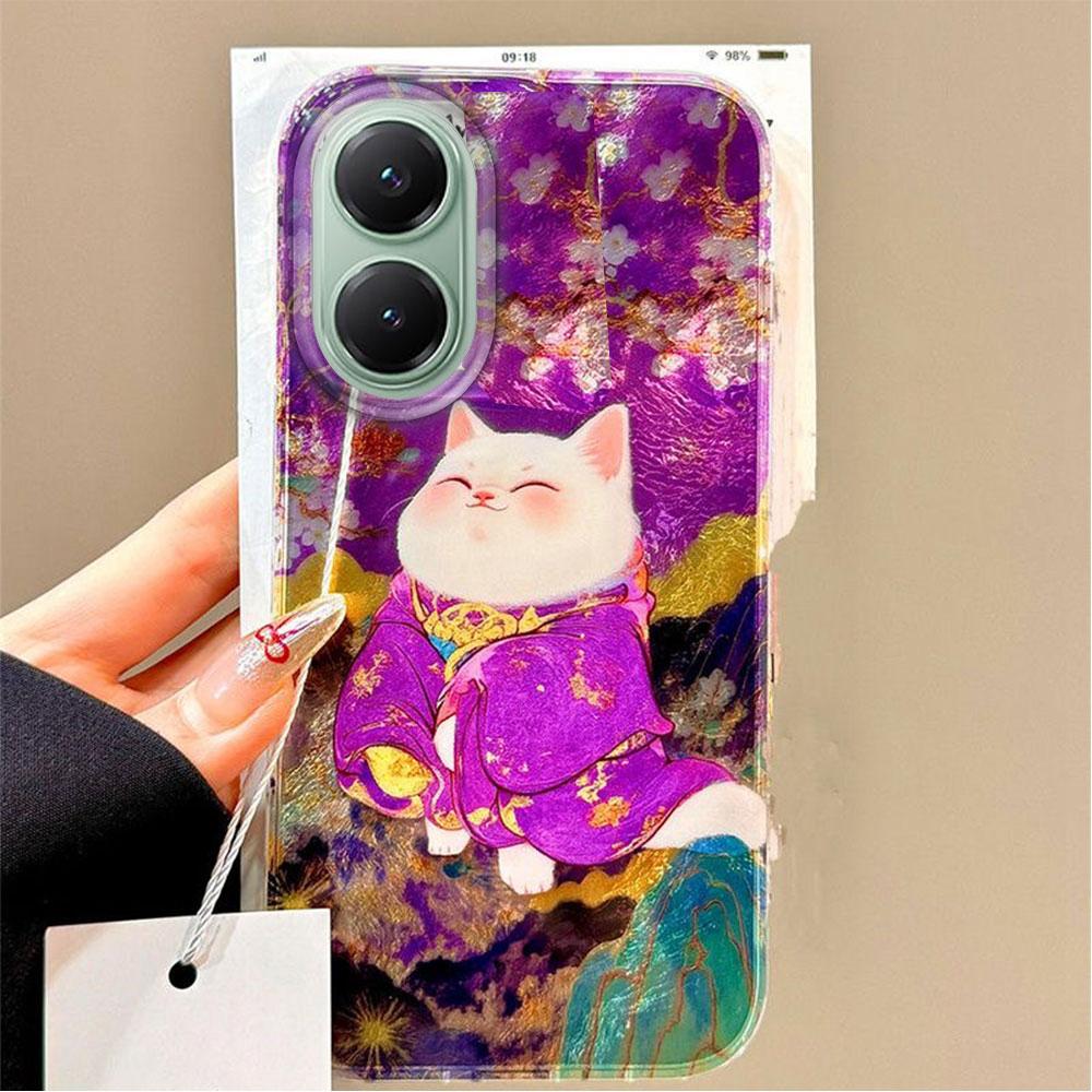 Lucky Purple Cat Glacier Texture Phone Case for Xiaomi Poco X5 X7 M6 Pro X6 X3 NFC C75 C71 C65 C61 M5S Silicone Back Shell Cover poco X5 5G
Lucky Purple Cat Glacier Texture Phone Case for Xiaomi Poco X5 X7 M6 Pro X6 X3 NFC C75 C71 C65 C61 M5S Silicone Back Shell Cover poco X5 5G