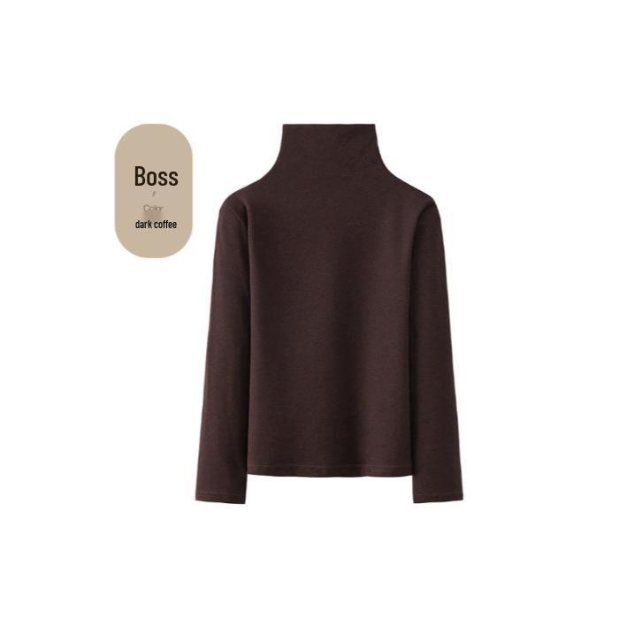 Women s White Slim-Fit High-Neck Base Layer Top - 2025 Autumn/Winter Turtleneck Warm De Rong Trendy Inner Layer S кавовий
Women s White Slim-Fit High-Neck Base Layer Top - 2025 Autumn/Winter Turtleneck Warm De Rong Trendy Inner Layer S кавовий
