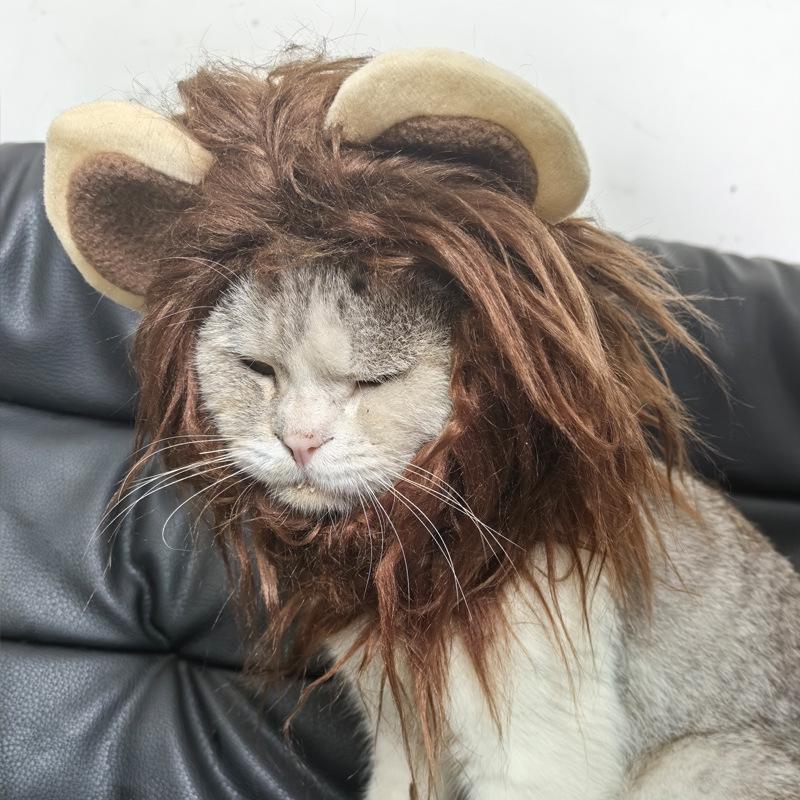 Lion Mane Costume for Cats and Dogs - Animal Headdress Wig Large темно-коричневого
Lion Mane Costume for Cats and Dogs - Animal Headdress Wig Large темно-коричневого