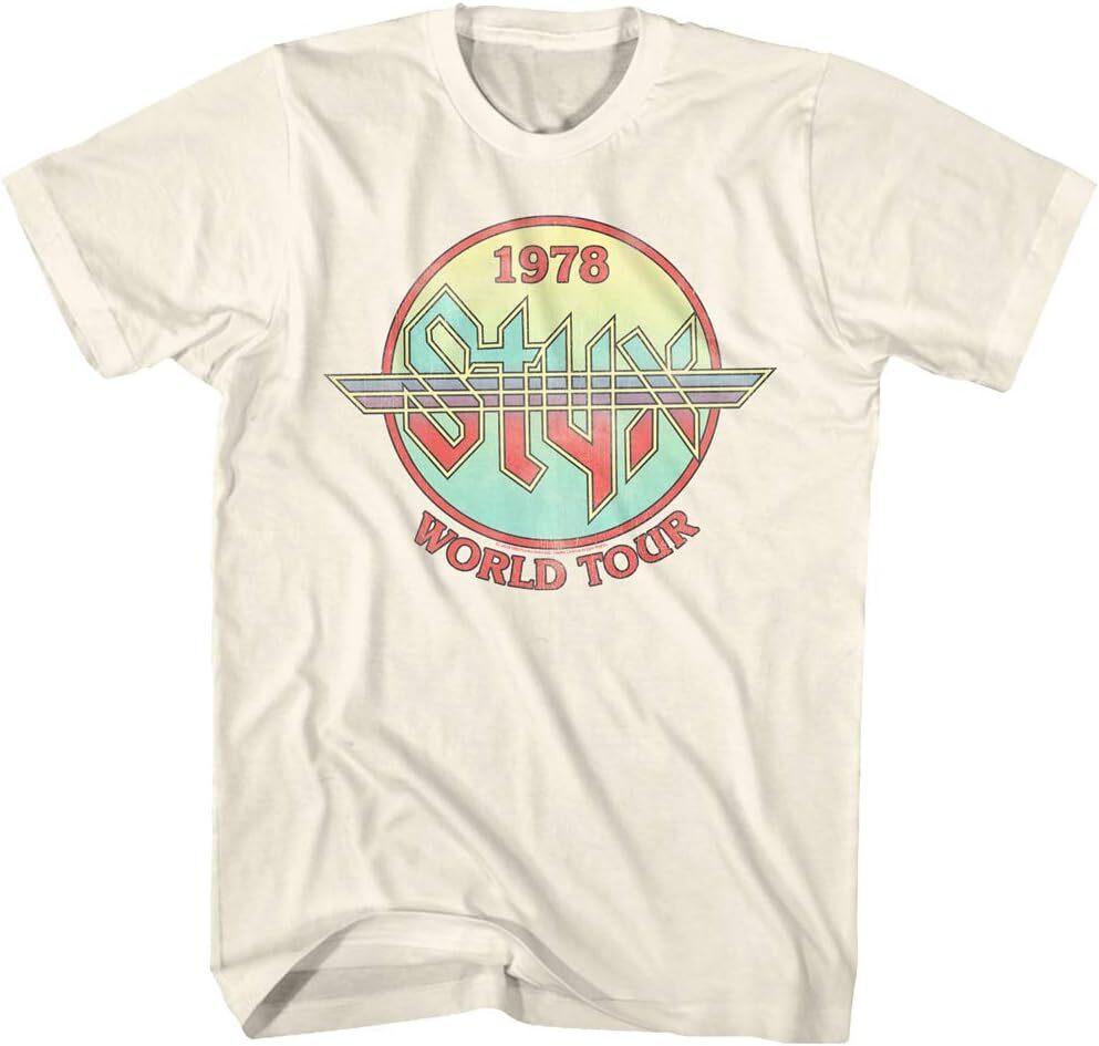 Styx Круг 1978 Мировой Концертный Тур Музыка Американская Рок-Группа Взрослая Футболка 70-х L
Styx Круг 1978 Мировой Концертный Тур Музыка Американская Рок-Группа Взрослая Футболка 70-х L
