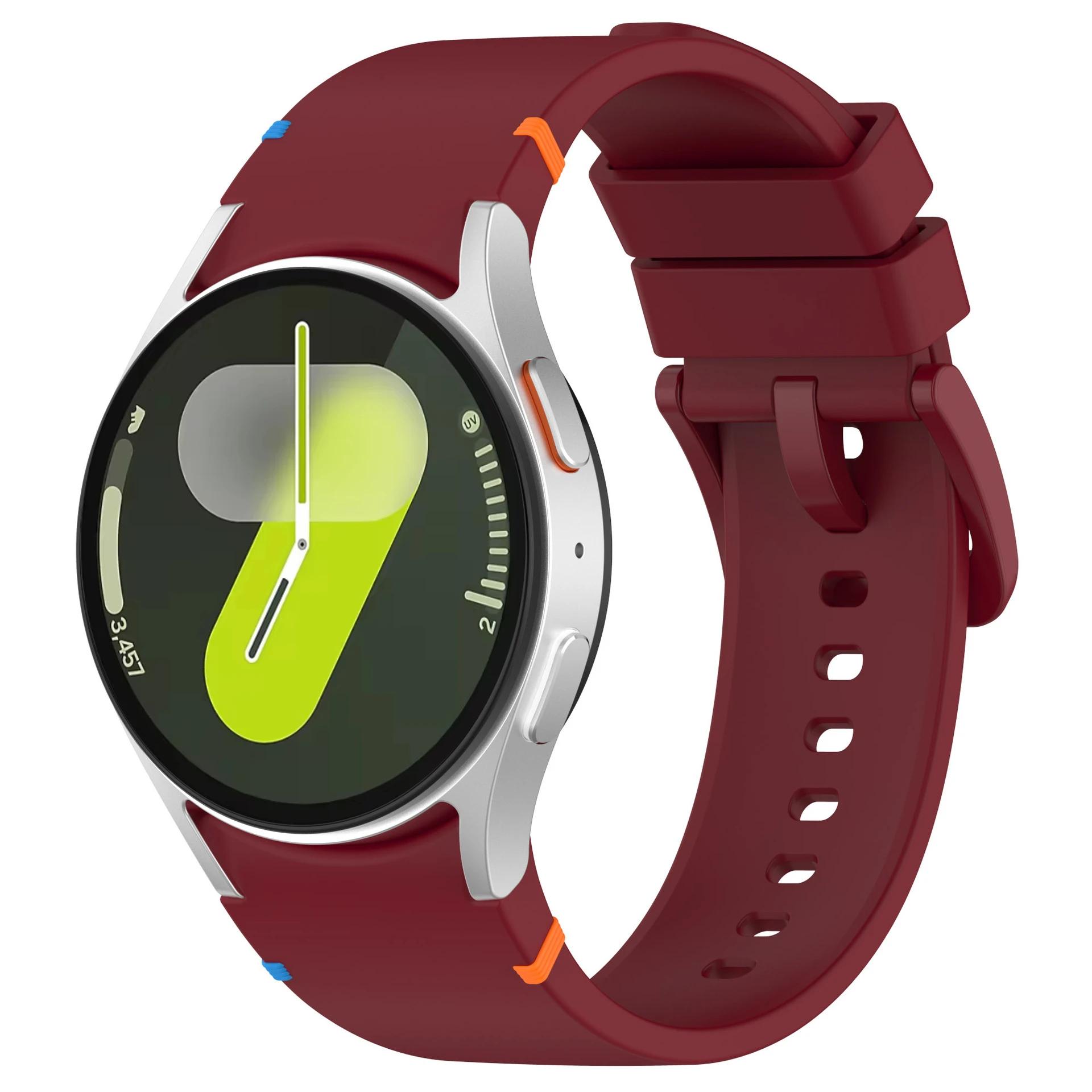 Силіконовий ремінець для Samsung Galaxy Watch 8 7 6 5 4 44мм 40мм Спортивні годинники замість браслетів для 8/6/4 Classic 46мм Samsung 6 40mm 44mm
Силіконовий ремінець для Samsung Galaxy Watch 8 7 6 5 4 44мм 40мм Спортивні годинники замість браслетів для 8/6/4 Classic 46мм Samsung 6 40mm 44mm
