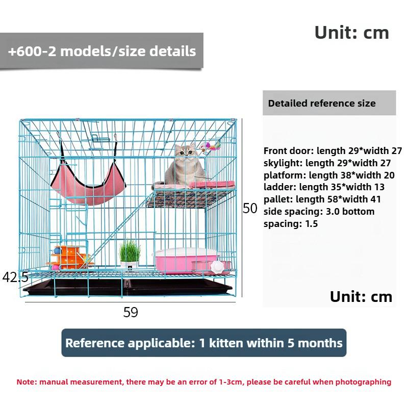 Iron Wire Large Cat Cage Folding Easy Clean Cats Villa Double Deck Cat House Indoor Portable Cats Accessories Supplies
Iron Wire Large Cat Cage Folding Easy Clean Cats Villa Double Deck Cat House Indoor Portable Cats Accessories Supplies