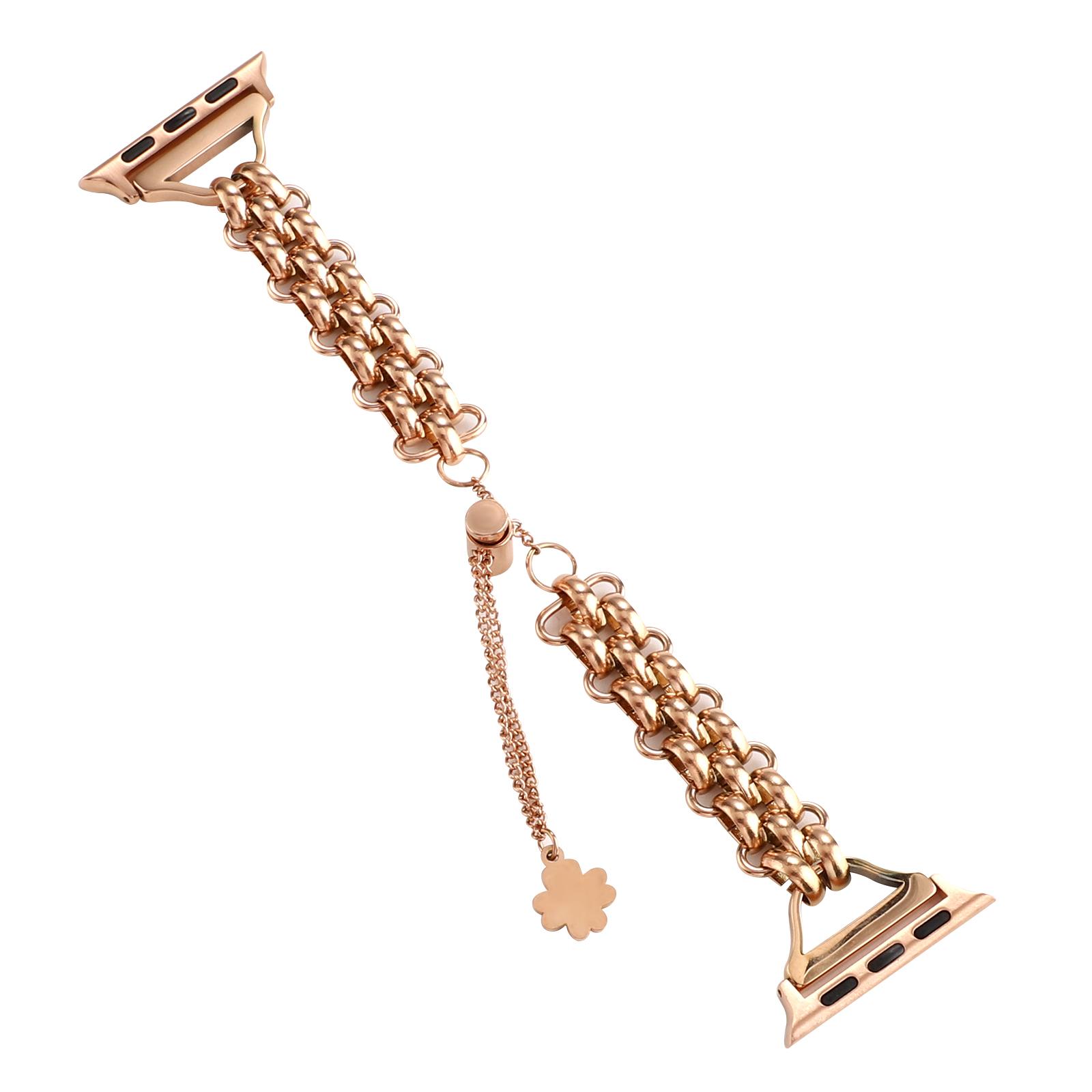 Watch Strap for Apple Watch Series 10 42mm/9 8 7 41mm/SE (2023) SE (2022) SE 6 5 4 40mm/3 2 1 38mm Metal Watch Strap Bracelet Rose Gold
Watch Strap for Apple Watch Series 10 42mm/9 8 7 41mm/SE (2023) SE (2022) SE 6 5 4 40mm/3 2 1 38mm Metal Watch Strap Bracelet Rose Gold