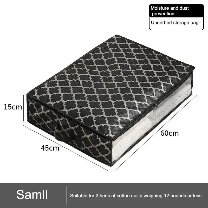1pc Houndstooth Quilt Clothes Storage Bag Big Capacity Foldable Dustproof Toys Bags Moisture Dust Proof Proof Organizer
1pc Houndstooth Quilt Clothes Storage Bag Big Capacity Foldable Dustproof Toys Bags Moisture Dust Proof Proof Organizer