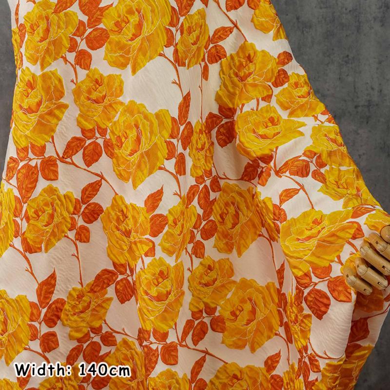 1M Retro 3D Relief Floral Yarn-dyed Fabric Elegant Embossed Jacquard Texture Fabric Women Dress Suit Bag DIY Sewing Fabric 1M
1M Retro 3D Relief Floral Yarn-dyed Fabric Elegant Embossed Jacquard Texture Fabric Women Dress Suit Bag DIY Sewing Fabric 1M