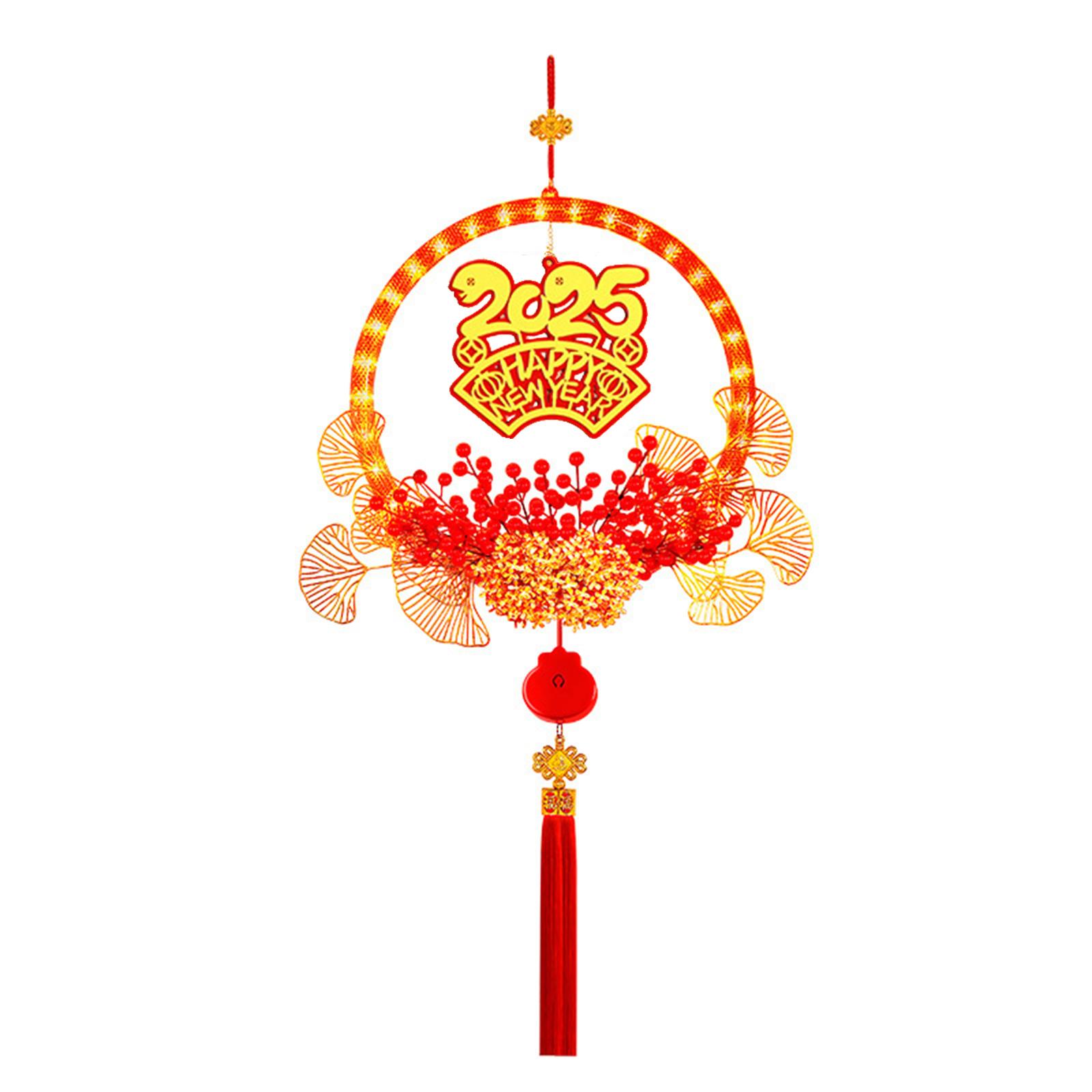 LED Light Up Pendant for New Year Party Decoration Decorative Glowing Wreath for Indoor and Outdoor Use Party Supplies S
LED Light Up Pendant for New Year Party Decoration Decorative Glowing Wreath for Indoor and Outdoor Use Party Supplies S