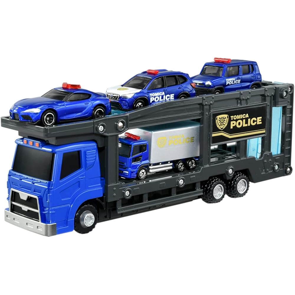 Takara Tomy Tomica World Police Carrier Car Set Toy Vehicle with Accessories and Play Features
Takara Tomy Tomica World Police Carrier Car Set Toy Vehicle with Accessories and Play Features