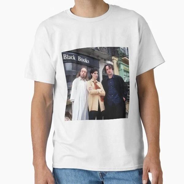 Black Books Classic T-Shirt Made in USA/AUS T-Shirt S-2XL XL
Black Books Classic T-Shirt Made in USA/AUS T-Shirt S-2XL XL