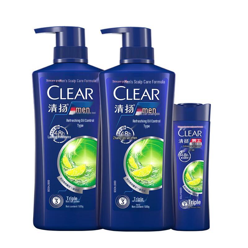 Clear Men Anti-Dandruff & Oil Control Shampoo Multi-Pack
Clear Men Anti-Dandruff & Oil Control Shampoo Multi-Pack
