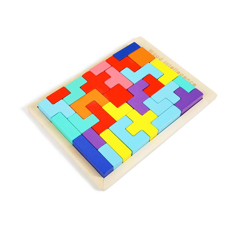 Wooden Puzzle 3D Square Toy Colorful Irregular Puzzle Baby Early Thinking Logic Educational Toys Color Shape Games Gift for Kids
Wooden Puzzle 3D Square Toy Colorful Irregular Puzzle Baby Early Thinking Logic Educational Toys Color Shape Games Gift for Kids