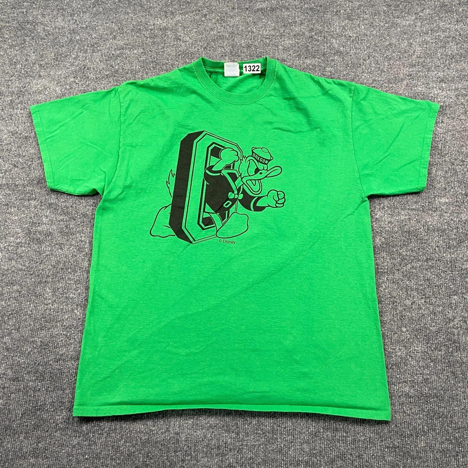 Vintage 90s Disney Oregon Ducks Donald Shirt Large 22x28 Green L
Vintage 90s Disney Oregon Ducks Donald Shirt Large 22x28 Green L