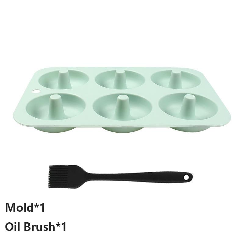 Non-Stick Silicone Donut Mold for Home DIY Baking with Heat-Resistance and Easy Release For Baking Accessories
Non-Stick Silicone Donut Mold for Home DIY Baking with Heat-Resistance and Easy Release For Baking Accessories