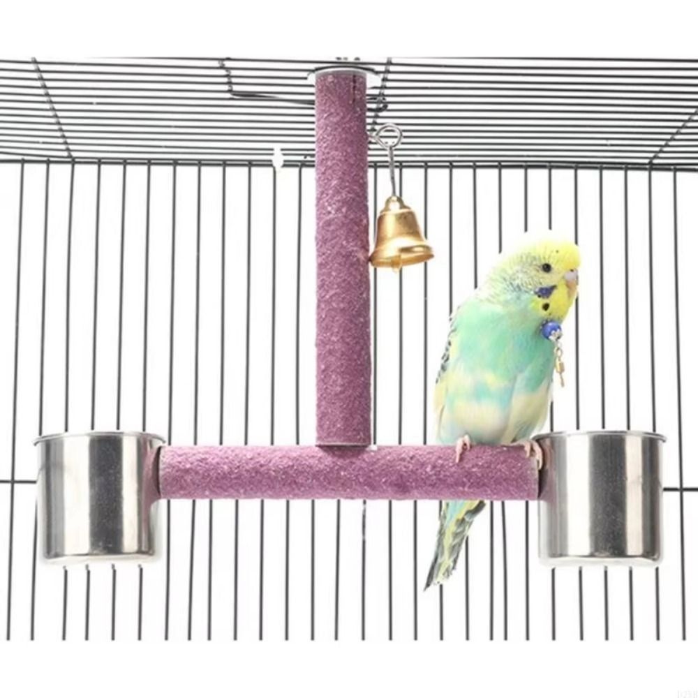 with Bell Parrot Chewing Toys Easy To Install Wooden Beak Grinding Stick Parrot фіолетовий
with Bell Parrot Chewing Toys Easy To Install Wooden Beak Grinding Stick Parrot фіолетовий