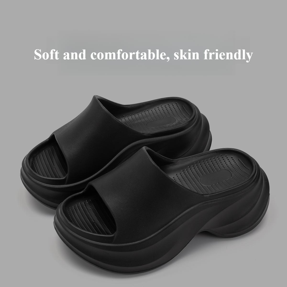 Thick soled slippers for women at the beach, perfect for outdoor wear on stairs, height increasing and cool sandals 36
Thick soled slippers for women at the beach, perfect for outdoor wear on stairs, height increasing and cool sandals 36