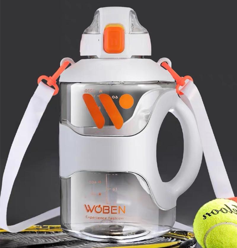 2200ML High Quality Sport Water Bottle With Strap Portable Durable Gym Fitness Outdoor Climbing Picnics Drinking Bottle 2200ML білий
2200ML High Quality Sport Water Bottle With Strap Portable Durable Gym Fitness Outdoor Climbing Picnics Drinking Bottle 2200ML білий