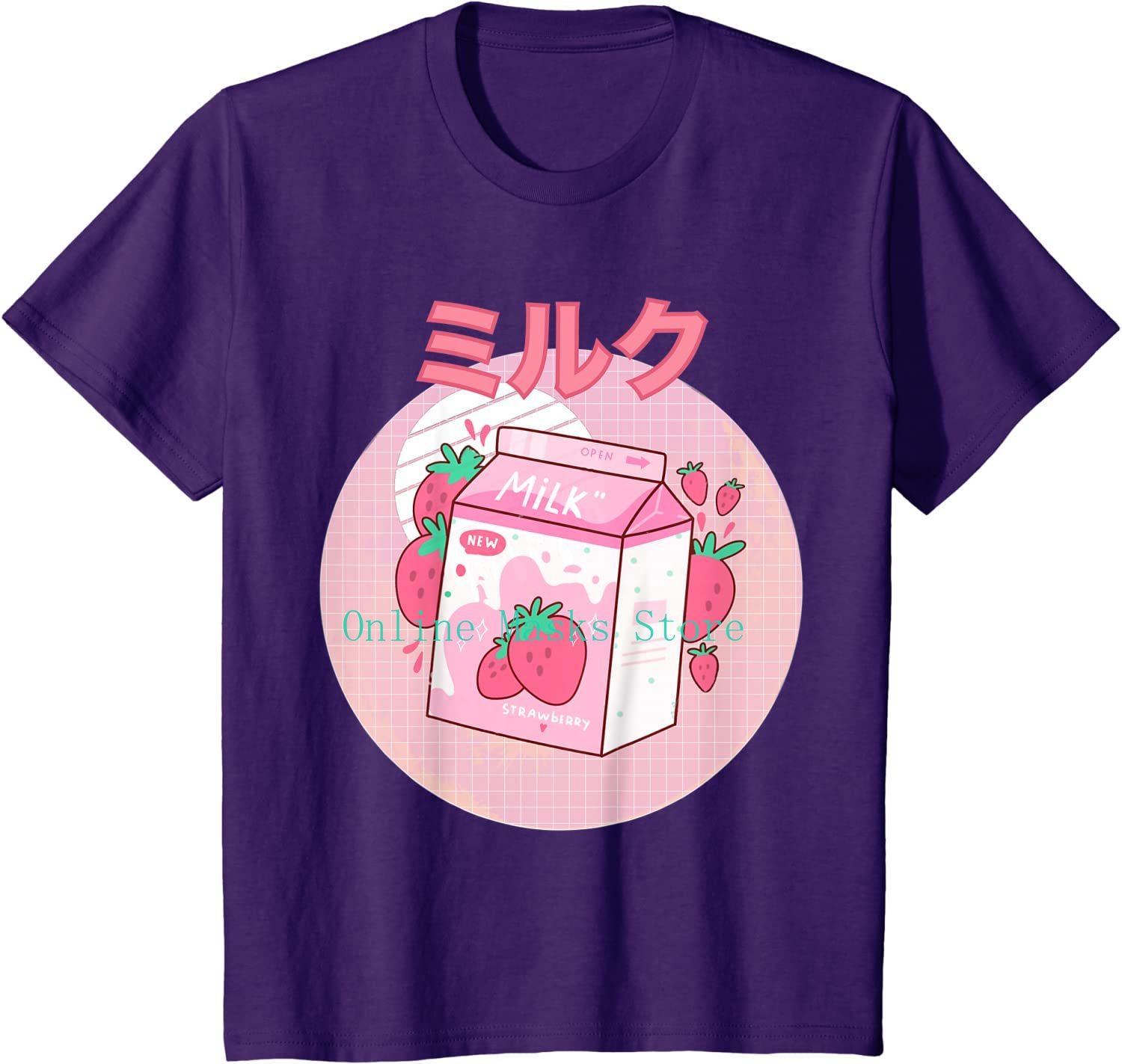 Carton Pink Funny Strawberry Milk Shake Japanese Retro 90s TShirt Carton Unisexs ShortSleeved Harajuku Graphic Oversized Tee M
Carton Pink Funny Strawberry Milk Shake Japanese Retro 90s TShirt Carton Unisexs ShortSleeved Harajuku Graphic Oversized Tee M