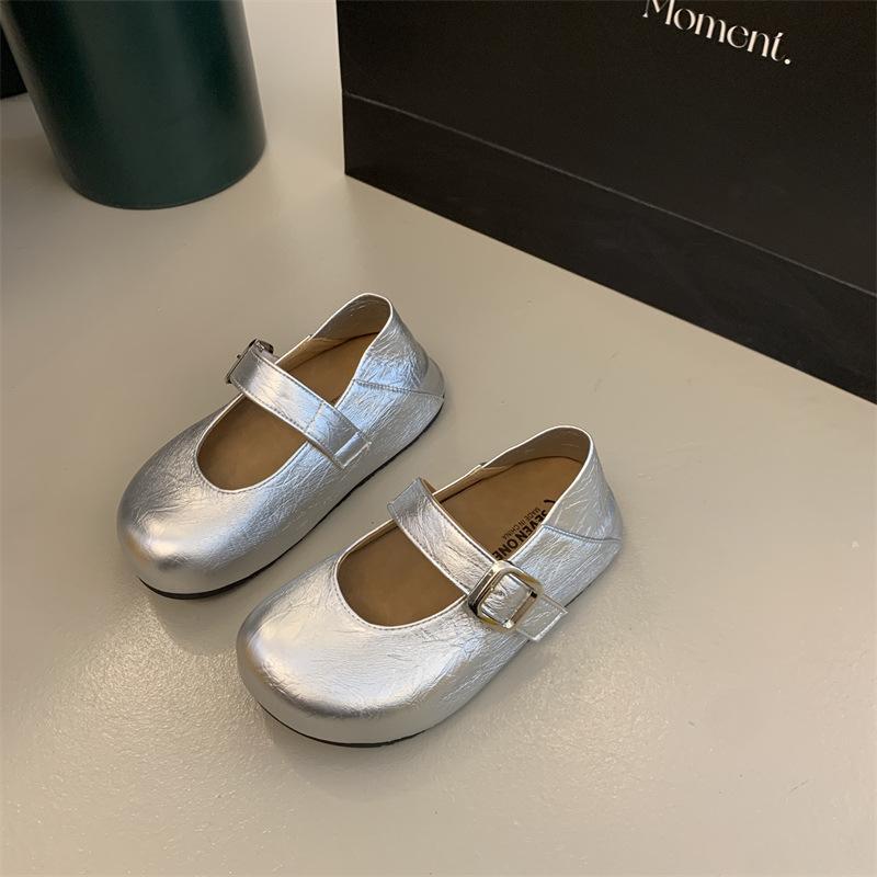 Comemore Flat Single Shoes Women Spring Autumn New Belt Buckle Round Toe Mary Janes Shoes Soft Leather Solid Platform Loafers 35
Comemore Flat Single Shoes Women Spring Autumn New Belt Buckle Round Toe Mary Janes Shoes Soft Leather Solid Platform Loafers 35