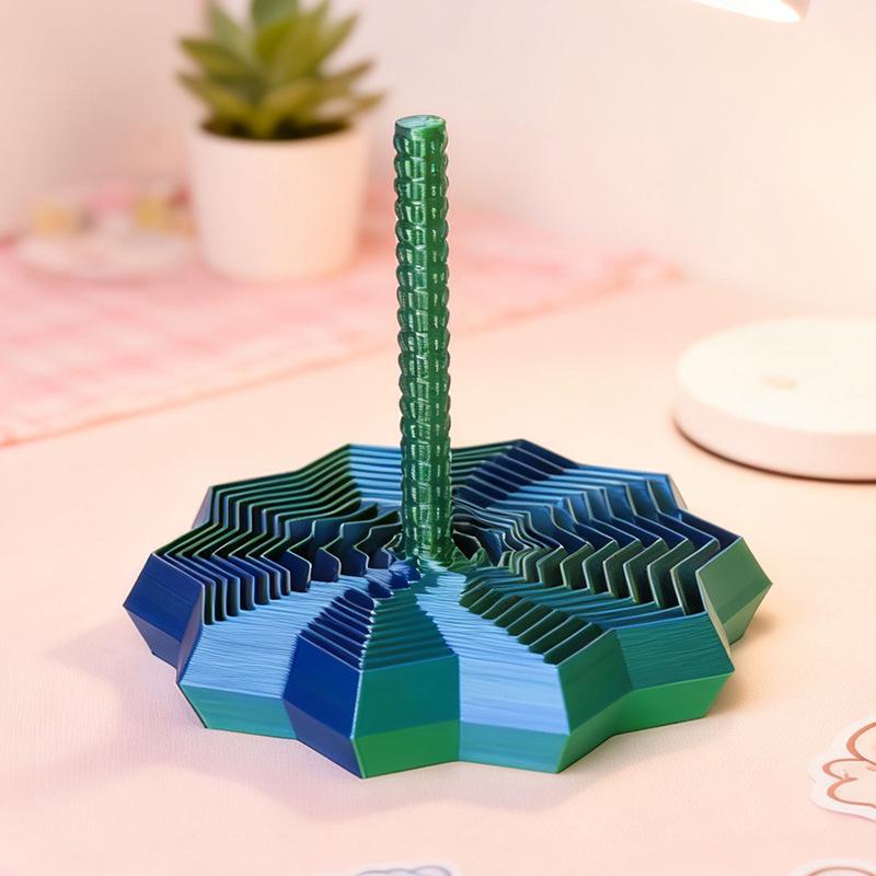 3D сенсорная игрушка-звезда для снятия стресса с ручкой - Десятигранная башня-редиска для кончиков пальцев Small
3D сенсорная игрушка-звезда для снятия стресса с ручкой - Десятигранная башня-редиска для кончиков пальцев Small