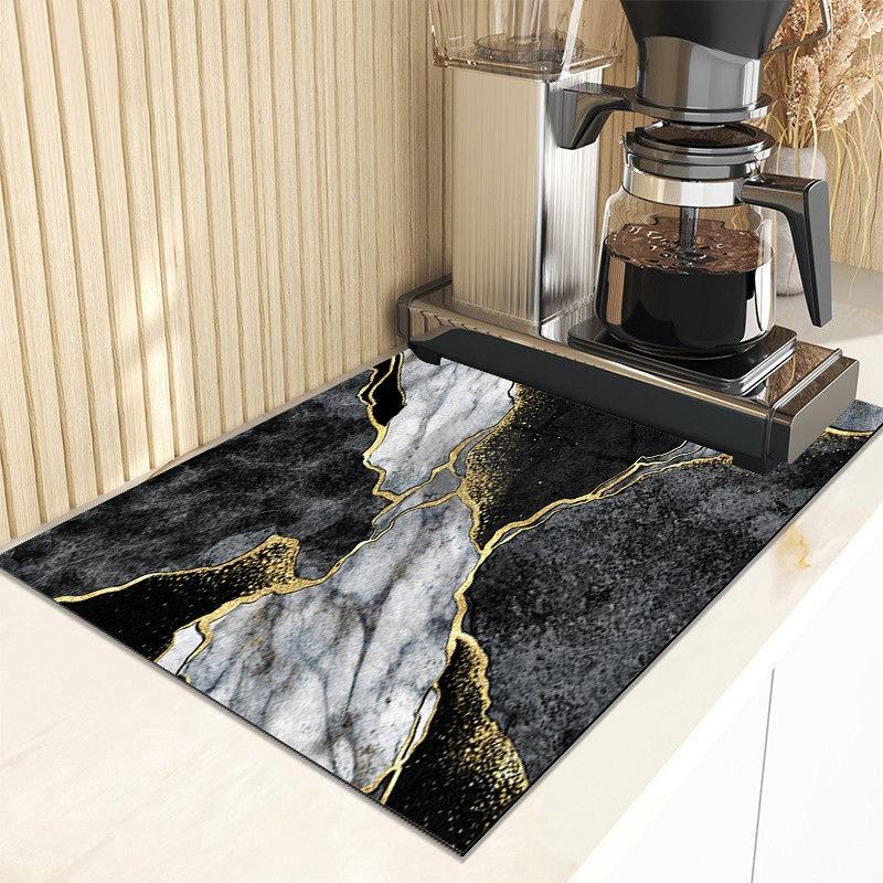 Dish Drying Mat Kitchen Countertop Mat Household Tableware Drain Mat Cup Bowl Plate Drying Placemat Non-slip Mat Home Supplies 20x30cm
Dish Drying Mat Kitchen Countertop Mat Household Tableware Drain Mat Cup Bowl Plate Drying Placemat Non-slip Mat Home Supplies 20x30cm