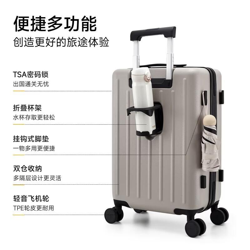 OIWAS Hardshell Luggage with Cup Holder
OIWAS Hardshell Luggage with Cup Holder