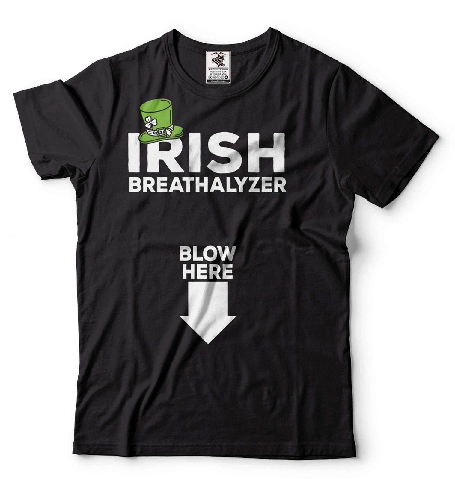 Irish Breathalyzer Blow here Funny Shirt St Patrick s Day Tee Saint Patricks tee S
Irish Breathalyzer Blow here Funny Shirt St Patrick s Day Tee Saint Patricks tee S