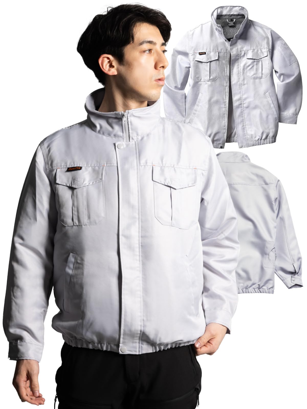 Duerfusa Air-Conditioned Workwear, Long Sleeve, Washable, Gray/LL
Duerfusa Air-Conditioned Workwear, Long Sleeve, Washable, Gray/LL