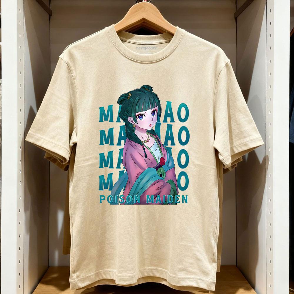 Maomao Maiden The Apothecary Diaries Tshirt Harajuku Anime Women Unisex Vintage Printed Tshirt Cotton Oneck Adult Tee 4XL
Maomao Maiden The Apothecary Diaries Tshirt Harajuku Anime Women Unisex Vintage Printed Tshirt Cotton Oneck Adult Tee 4XL