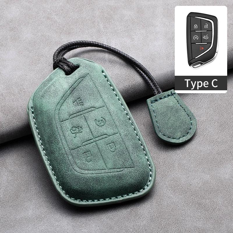 Leather Car Key Case Cover Shell for Cadillac ATS CT6 CTS DTS XT5 Escalade ESV SRX STS XTS ELR 2014 2015 2016 2017 2018
Leather Car Key Case Cover Shell for Cadillac ATS CT6 CTS DTS XT5 Escalade ESV SRX STS XTS ELR 2014 2015 2016 2017 2018