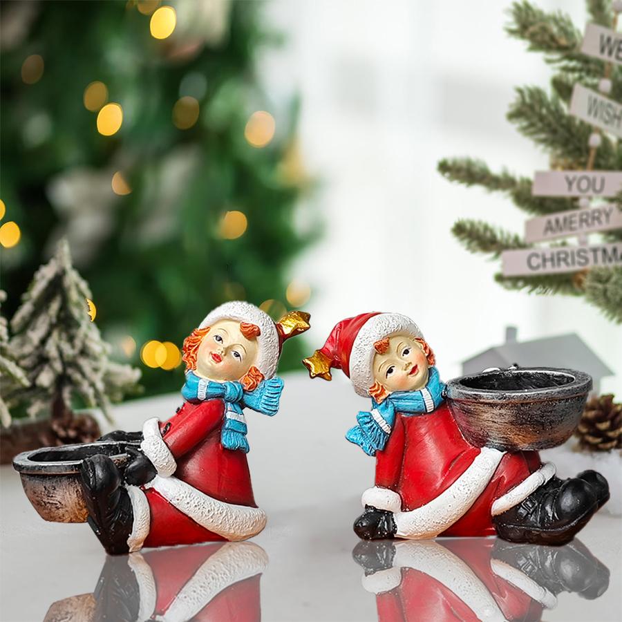 Cute Girl Christmas Candlestick Decoration, Winter Statues, Party Decorations, Birthday, Home Living Room Decoration Accessories
Cute Girl Christmas Candlestick Decoration, Winter Statues, Party Decorations, Birthday, Home Living Room Decoration Accessories
