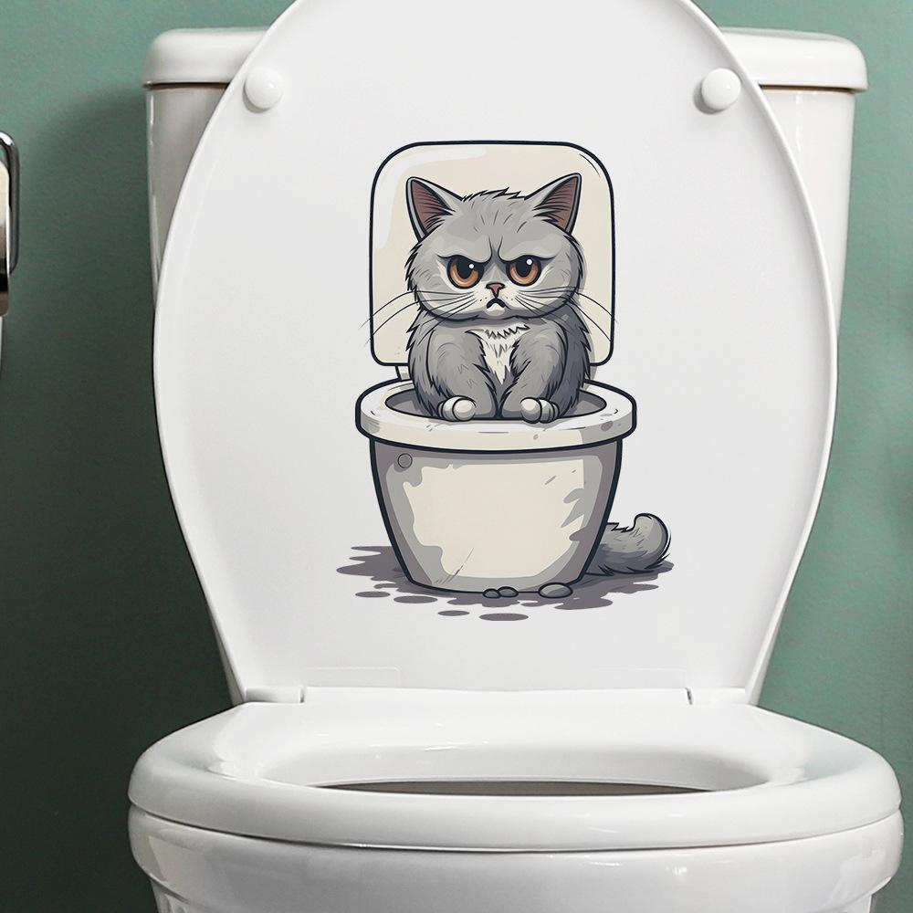 Наклейки на туалет Angry Cat Ванная комната Декор для дома Наклейки на стену 21*29CM/fun-m71
Наклейки на туалет Angry Cat Ванная комната Декор для дома Наклейки на стену 21*29CM/fun-m71