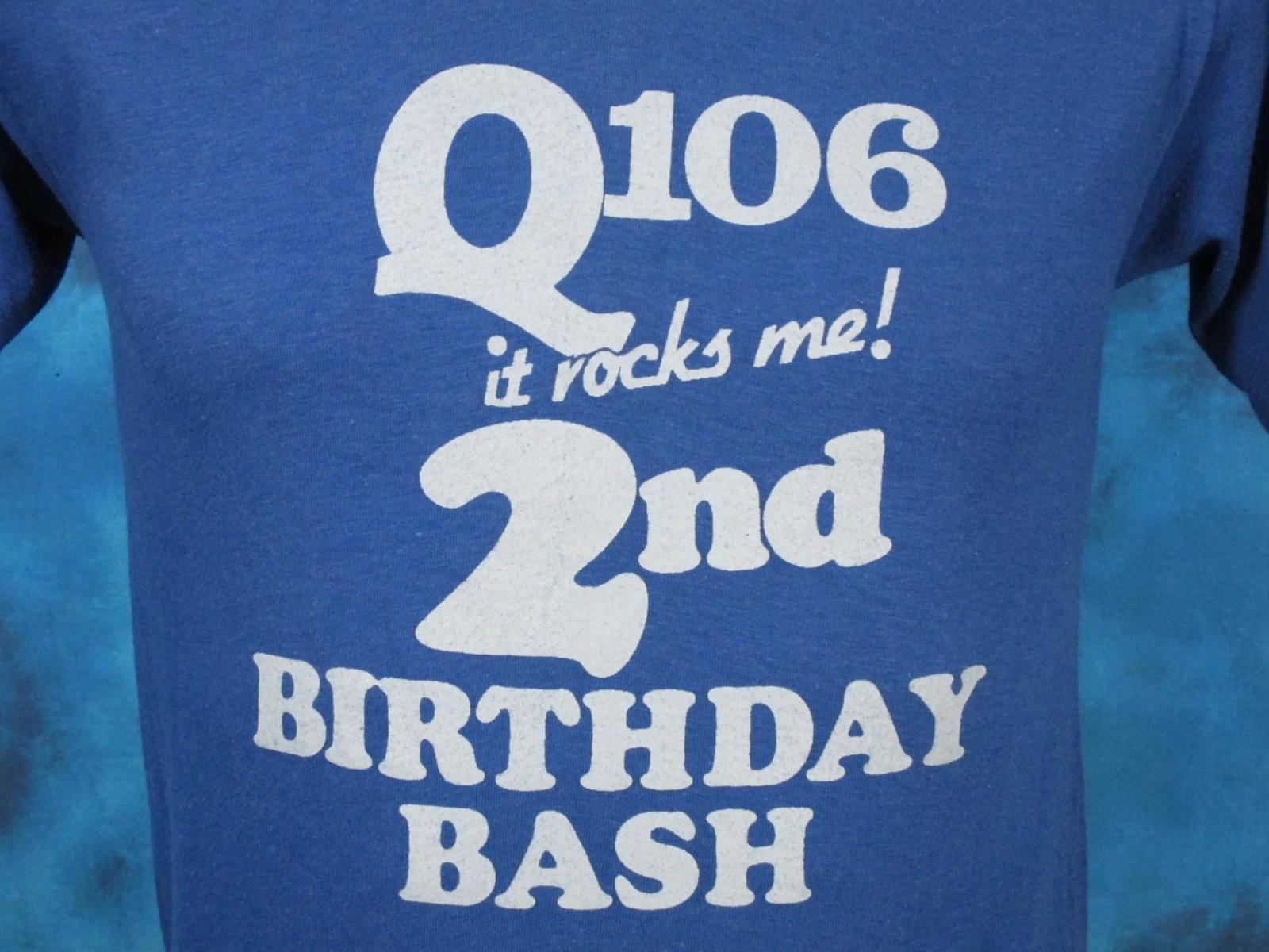 vintage 80s Q106 FM ROCKS ME! MICHIGAN RADIO T-Shirt XS/S concert single stitch 3XL
vintage 80s Q106 FM ROCKS ME! MICHIGAN RADIO T-Shirt XS/S concert single stitch 3XL