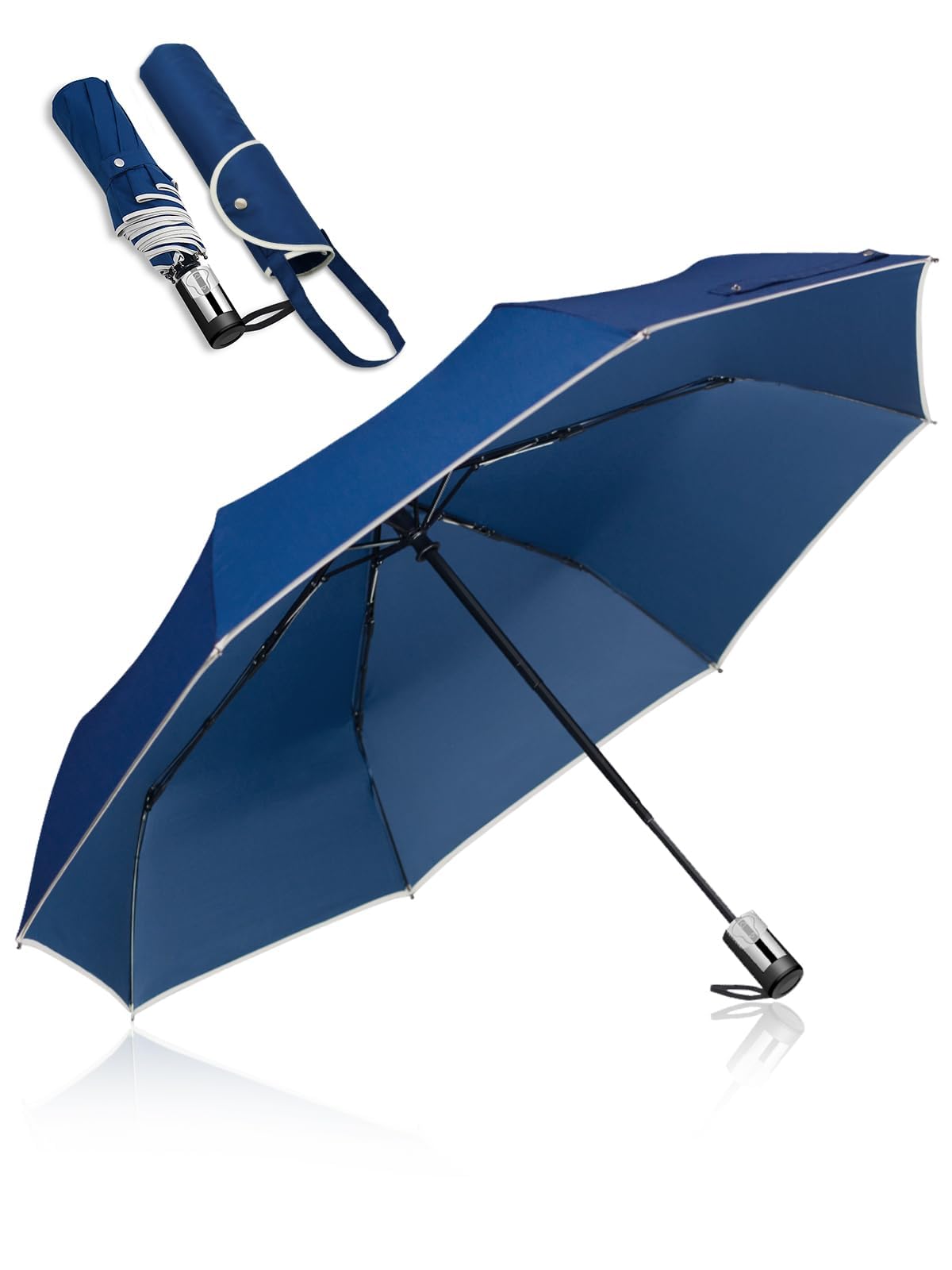 KIZAWA Folding Umbrella with Automatic Level for Men and with 8 58cm Main Rib One-Touch Open/Close, Large, Water-Repellent, 5, Women, Durable,
KIZAWA Folding Umbrella with Automatic Level for Men and with 8 58cm Main Rib One-Touch Open/Close, Large, Water-Repellent, 5, Women, Durable,
