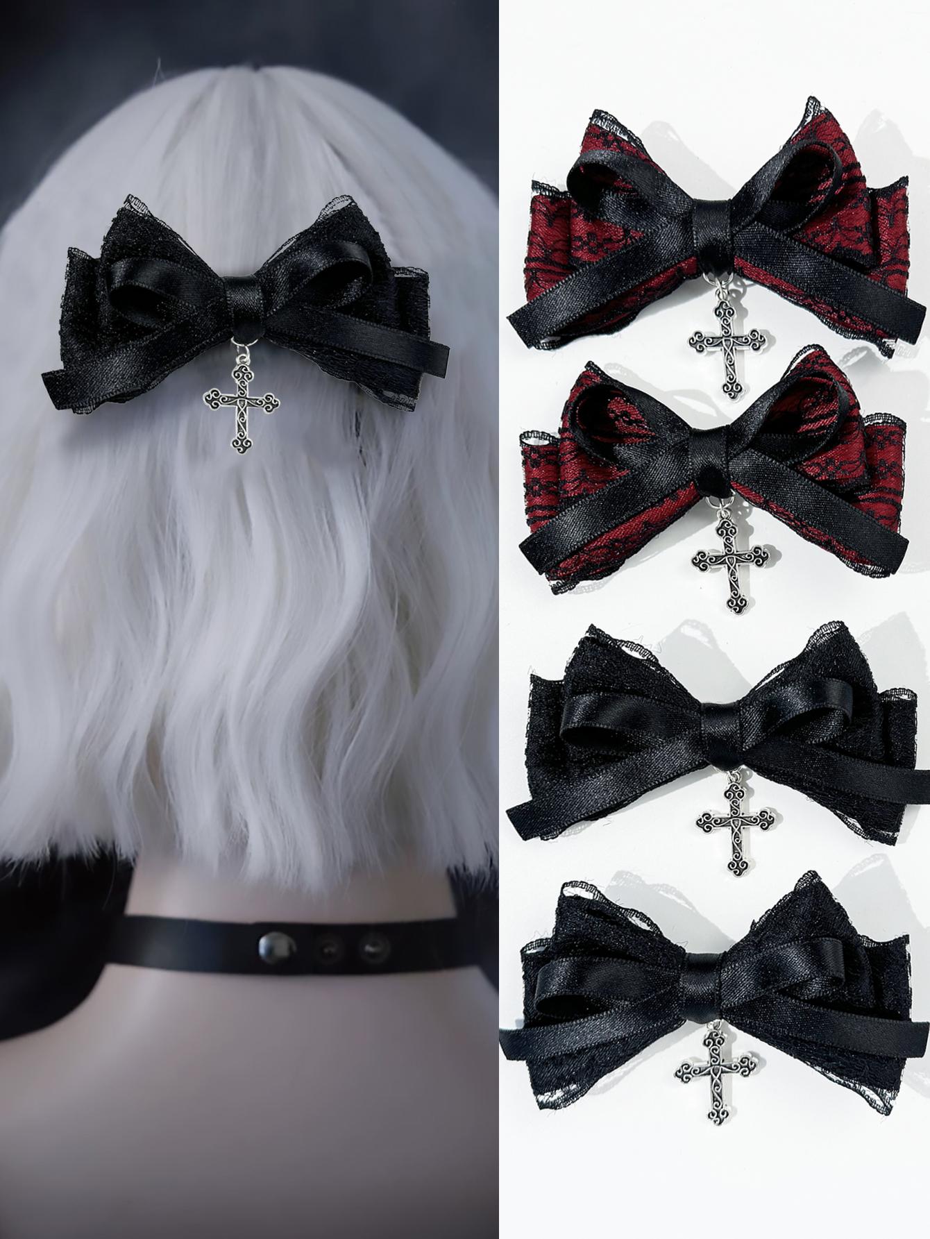 2pcs Ladies Gothic style fashion street exquisite hair accessories, hair clips, top clips, versatile dressing hair accessories
2pcs Ladies Gothic style fashion street exquisite hair accessories, hair clips, top clips, versatile dressing hair accessories