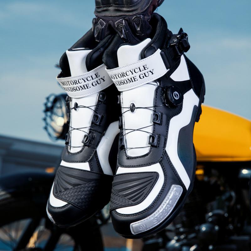 Wear Resistant Riding Motorcycle Shoes Men s Women s Off-road Racing Couple Travel Commuting Knight Boots 42
Wear Resistant Riding Motorcycle Shoes Men s Women s Off-road Racing Couple Travel Commuting Knight Boots 42