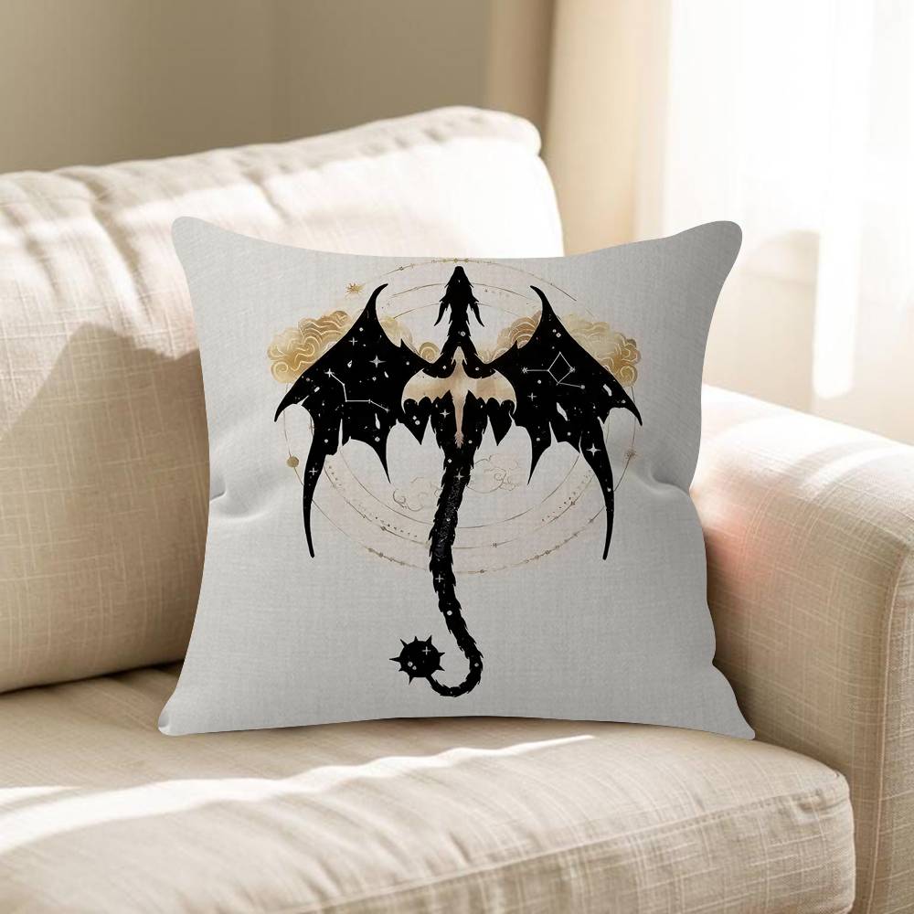 FFourth Wing Dragon Cushion Cover 30x50 Polyester Sofa Cushions Decorative Throw Pillows Home Decoration Pillowcover 30x30 cm
FFourth Wing Dragon Cushion Cover 30x50 Polyester Sofa Cushions Decorative Throw Pillows Home Decoration Pillowcover 30x30 cm