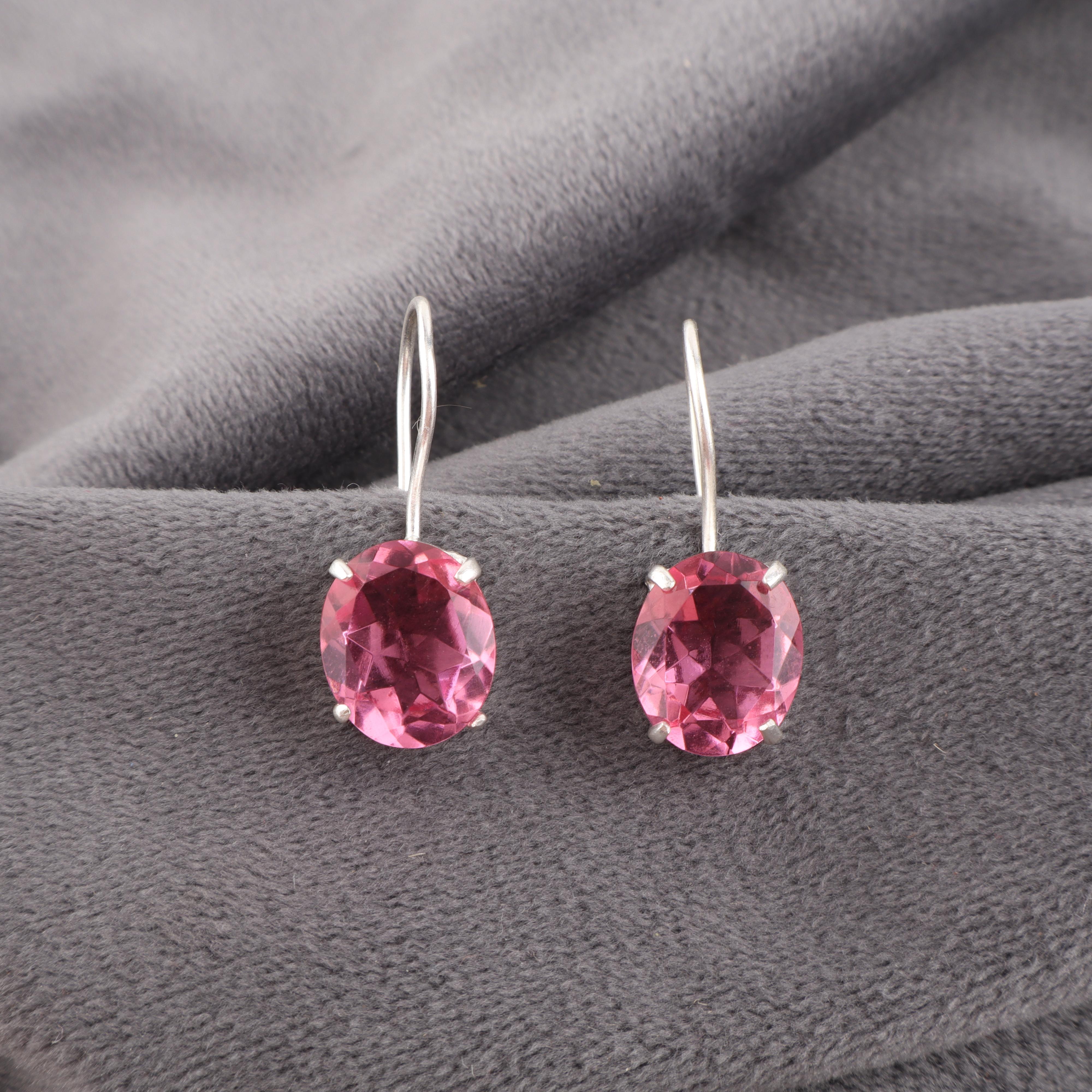 Pink Tourmaline Gemstone Earrings, Handmade 925 Solid Sterling Silver Jewelry, Meditation Earrings Jewelry For Women 1.05 inches рожевий
Pink Tourmaline Gemstone Earrings, Handmade 925 Solid Sterling Silver Jewelry, Meditation Earrings Jewelry For Women 1.05 inches рожевий