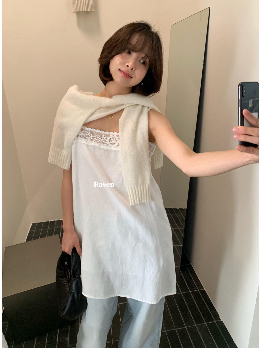 Korean Standard 2026 Spring Lace Patchwork Layered Camisole Petite Midi Dress One Size абрикосовий
Korean Standard 2026 Spring Lace Patchwork Layered Camisole Petite Midi Dress One Size абрикосовий