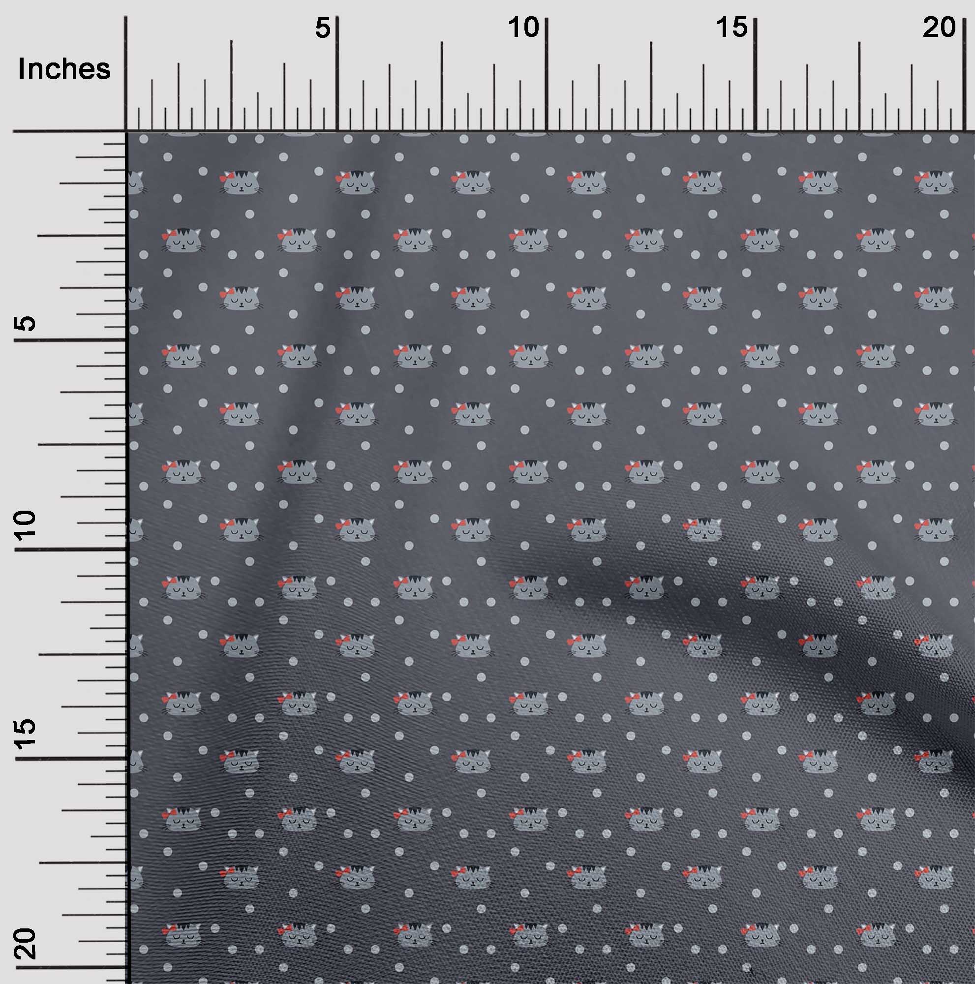 OneOone Cotton Flex Fabric Dot & Cat Face Animal Print Тканина від The Yard 40 дюймів 42 Inch Wide - Viscose Chiffon шифер сірий колір
OneOone Cotton Flex Fabric Dot & Cat Face Animal Print Тканина від The Yard 40 дюймів 42 Inch Wide - Viscose Chiffon шифер сірий колір
