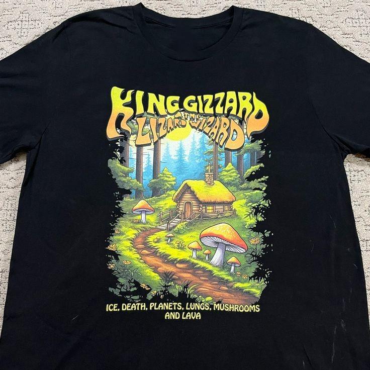 &039;24 King Gizzard & The Lizard Wizard Группа Ледяная Смерть BL763 Унисекс Футболка XL
&039;24 King Gizzard & The Lizard Wizard Группа Ледяная Смерть BL763 Унисекс Футболка XL