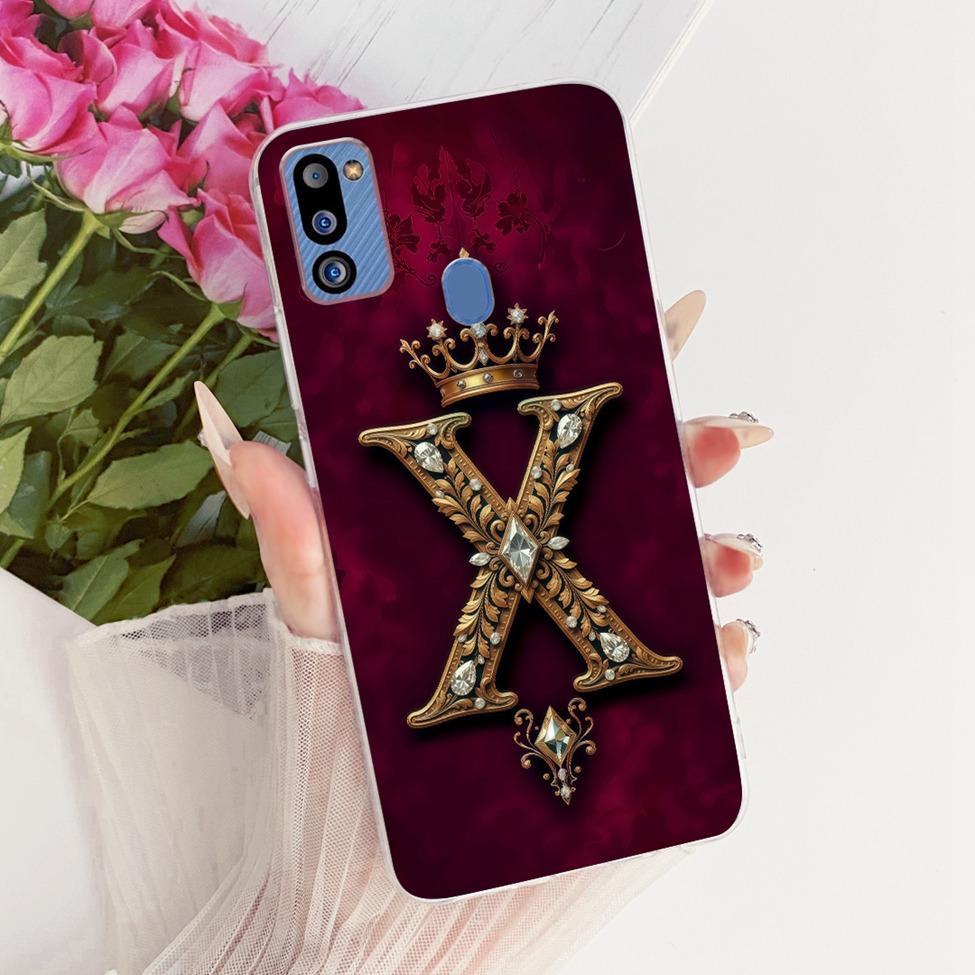 Clear For Samsung M21 2021 Case Luxury Crown Fashion A-Z Letter 2D Flat Pattern Soft Casing For Samsung Galaxy M21 2021 SM-M215G Samsung M21 2021
Clear For Samsung M21 2021 Case Luxury Crown Fashion A-Z Letter 2D Flat Pattern Soft Casing For Samsung Galaxy M21 2021 SM-M215G Samsung M21 2021