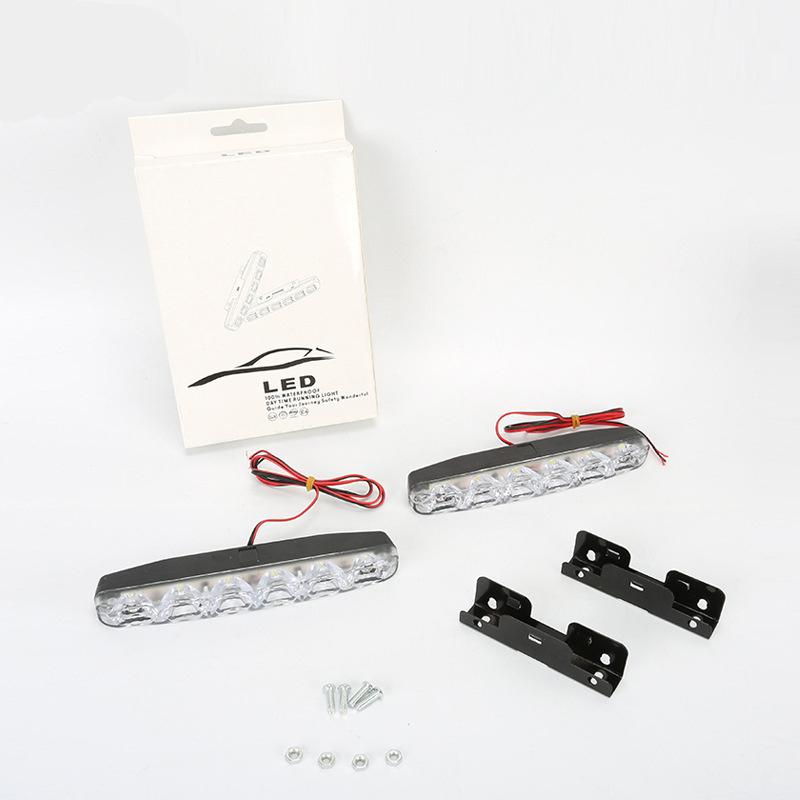 Universal DC 12V DRL 6 LEDs Car Styling Car Daytime Running Lights Car daytime LED light
Universal DC 12V DRL 6 LEDs Car Styling Car Daytime Running Lights Car daytime LED light