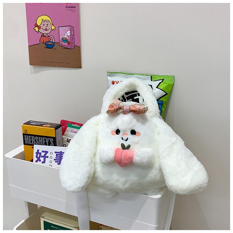 Сумка через плечо с изображением кролика и авокадо, плюшевая игрушка-рюкзак в виде белки, симпатичная мультяшная кукла-кошка, сумка белый
Сумка через плечо с изображением кролика и авокадо, плюшевая игрушка-рюкзак в виде белки, симпатичная мультяшная кукла-кошка, сумка белый