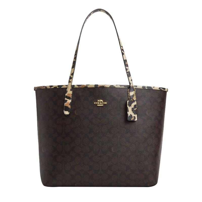 COACH Women s City Large Signature Tote Bag
COACH Women s City Large Signature Tote Bag