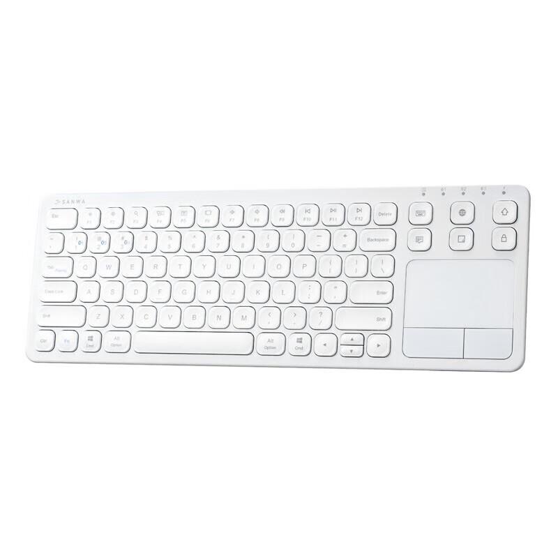 Shanye Multi-Device Bluetooth Keyboard with Touchpad
Shanye Multi-Device Bluetooth Keyboard with Touchpad