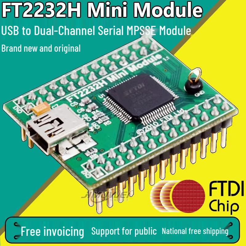 Genuine FTDI FT2232H USB to Dual Channel Serial Mini Module MPSSE FT2232H Mini Module Domestic
Genuine FTDI FT2232H USB to Dual Channel Serial Mini Module MPSSE FT2232H Mini Module Domestic