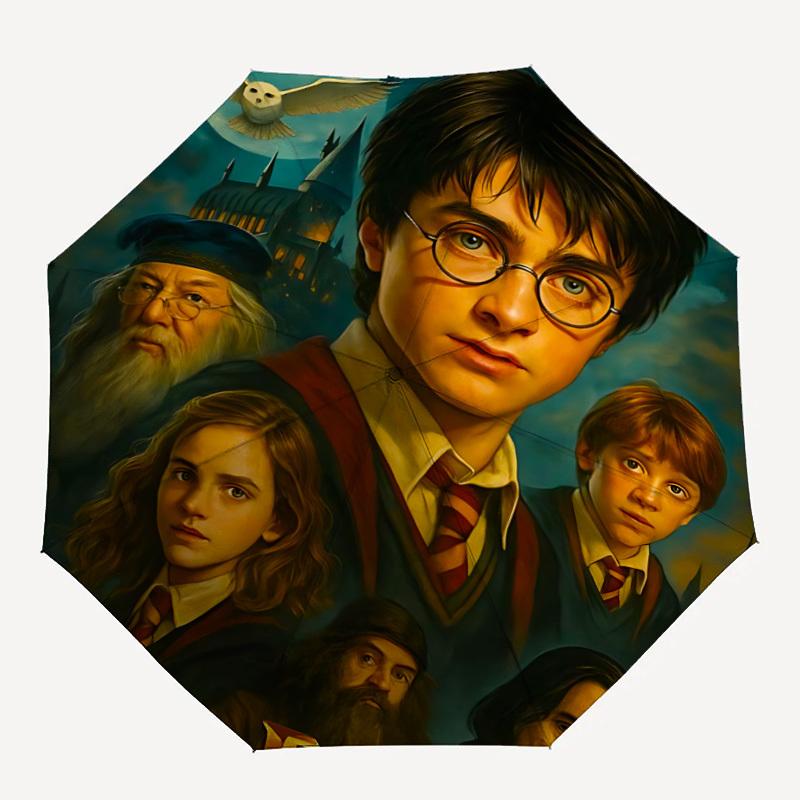 1pc Harry Potter 8-Ribs Sturdy Frame, Automatic Open/Close, Durable & Colorful Ideal for Beach, Travel, And All Seasons, 10044
1pc Harry Potter 8-Ribs Sturdy Frame, Automatic Open/Close, Durable & Colorful Ideal for Beach, Travel, And All Seasons, 10044