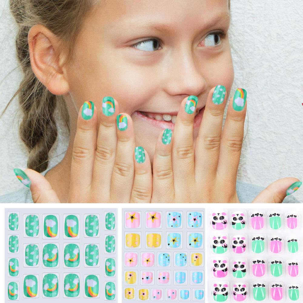 Нажмите на ноготь Детские накладные ногти DIY Nail Art Полное покрытие накладных ногтей для маленьких детей и девочек
Нажмите на ноготь Детские накладные ногти DIY Nail Art Полное покрытие накладных ногтей для маленьких детей и девочек
