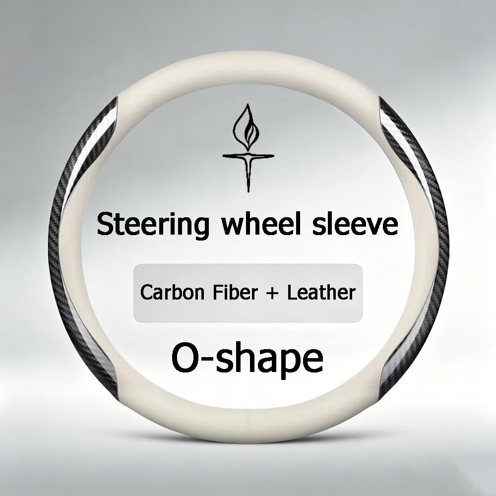 Carbon Fiber Leather Car Steering Wheel Cover For BMW Mini JCW Cooper Clubman Countryman Paceman Aceman F56 F57 R55 R58 R59 R60
Carbon Fiber Leather Car Steering Wheel Cover For BMW Mini JCW Cooper Clubman Countryman Paceman Aceman F56 F57 R55 R58 R59 R60